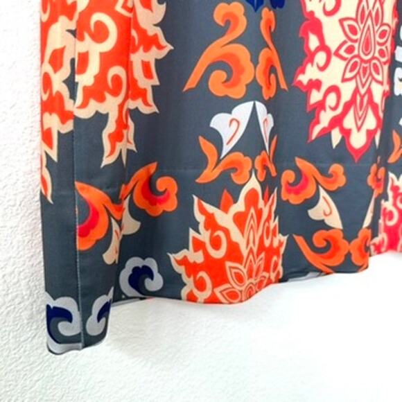 Gretchen Scott NWT Mandarin Turkish Delight Dress in Grey, Size XS - Picture 8 of 9